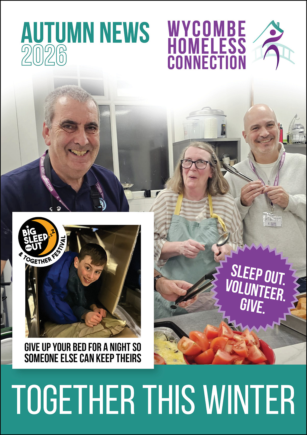 Front cover of our 2026 autumn newsletter