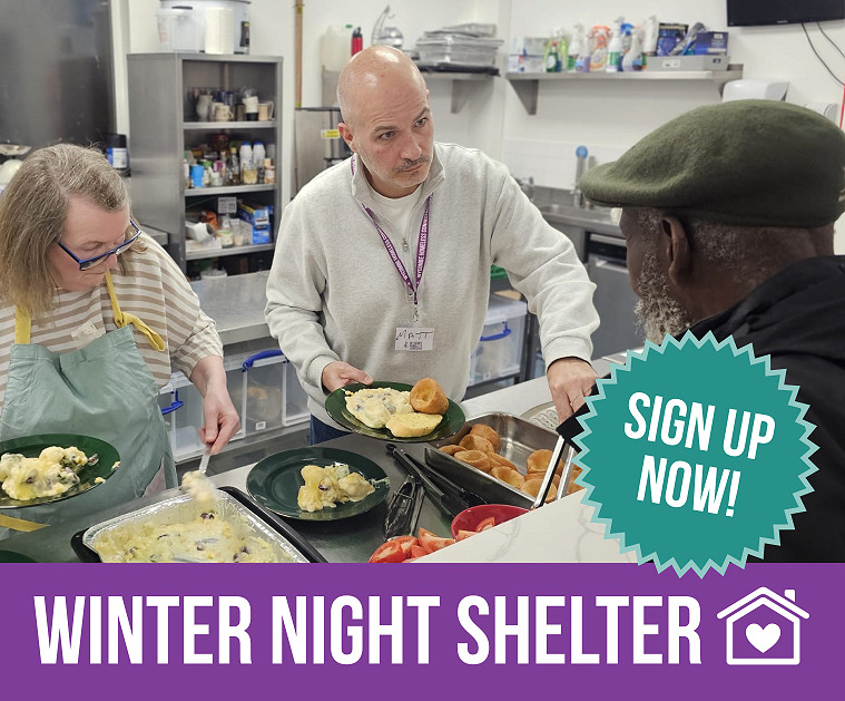 Volunteer at the Winter Night Shelter 2027